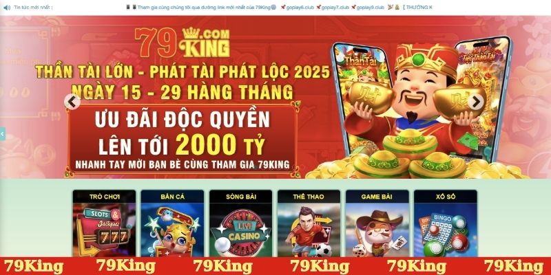 Thông tin chính thức về 79KING